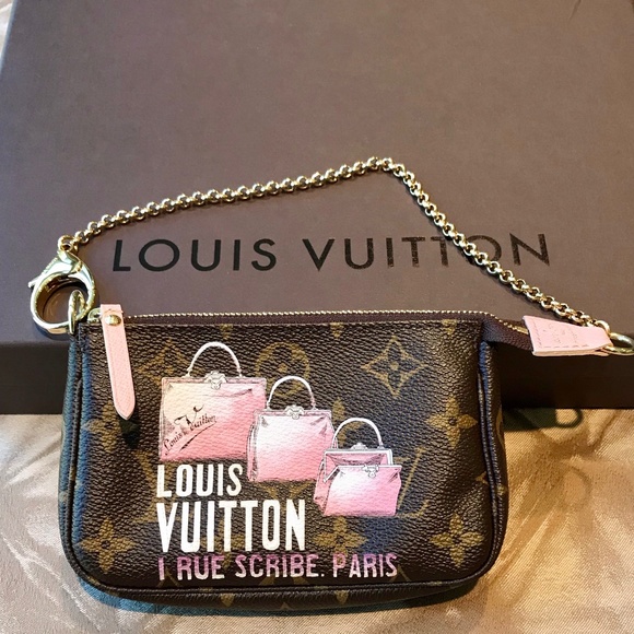 Louis Vuitton Handbags - 2️⃣✖️♓️🅿️ 🎀LouisVuitton Pochette 1RUE SCRIBE PARIS🎀